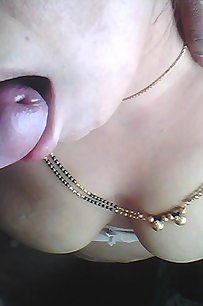 indian wife licking her hubby cock