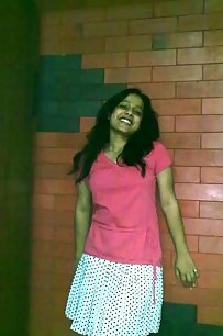 indian call center girl giving some sexy poses on camera