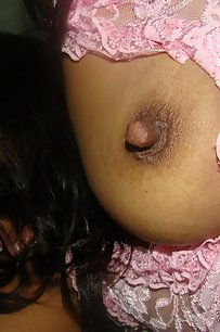 indian wife laying naked in bed