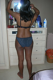 indian amateur posing on camera