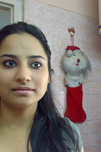 hot indian girl posing naked on camera