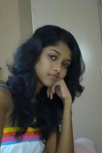 hot indian girl posing naked on camera