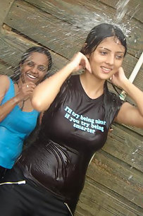 Group of young lahori girls on picnic