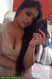 busty indian in shower in bikini