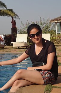 hot indian girl posing naked on camera