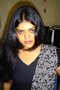 Amateur Neha bhabhi in sexy black Indian shalwar suit stripping
