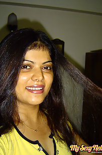 Neha bhabhi in her favorite yellow western outfits