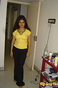 Neha bhabhi in her favorite yellow western outfits