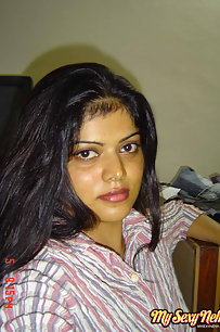 Neha Nair sexy Indian housewife from Bangalore posing