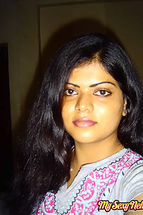 Neha Nair sexy Indian housewife from Bangalore posing