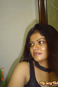 Neha Nair sexy Indian housewife from Bangalore posing