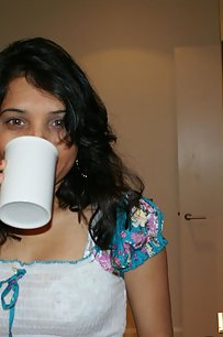 Kavya Sharma Teasing Her Boyfriend In Lounge