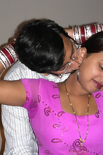 newly married indian couple