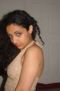 indian in her night suits posing on camera