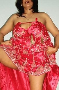 indian wife showing off