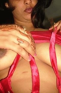 indian wife showing off