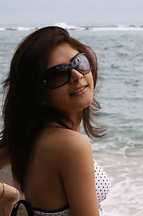 hot sexy indian girl posing naked on camera