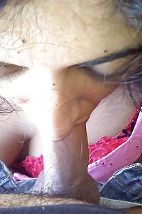 indian girl caught on camera giving her man a blowjob
