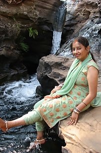 sexy indian girl posing naked on camera