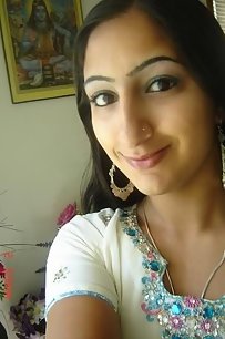 sexy indian girl posing naked on camera
