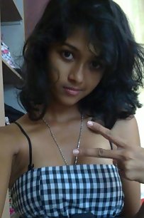 sexy indian girl posing naked on camera