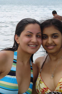 Young pakistani girls in bikini
