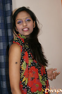 Sexy Indian College Girl Divya A Stripper