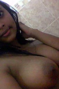 skinny indian girl laying naked in bed with her bf