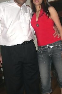 sweet indian college girl showing off