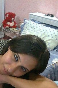 hot indian girl posing in bedroom