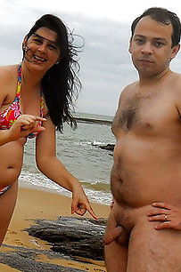 indian couple on vacation getting naughty