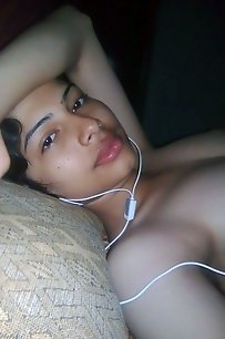 newly married indian wife with her hubby naked in bed