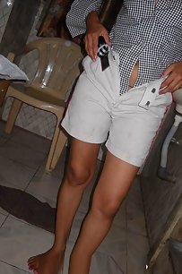 indian girl changing night suit