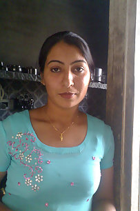 shy indian girl in lounge naked