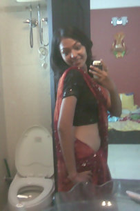 indian babe in shower posing