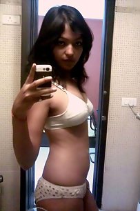 indian babe in shower posing