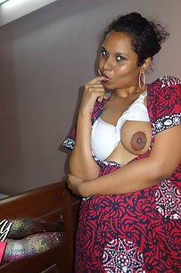 Horny Lily In Sexy Nighty