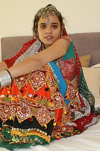 Jasmine In Gujarati Garba Outfits