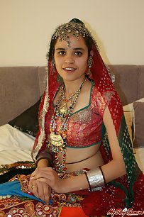 Jasmine In Gujarati Garba Outfits