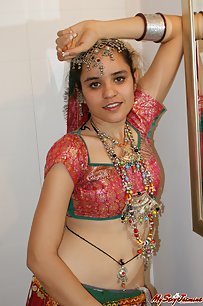 Jasmine In Gujarati Garba Outfits