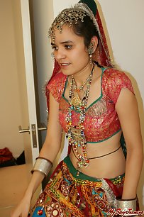Jasmine In Gujarati Garba Outfits