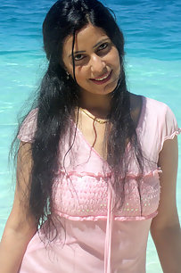 hot indian girl posing naked on camera