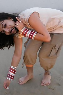 indan wife on her honeymoon