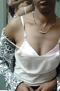 sweet young indian ganga wife getting naked for her hubby