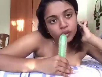 Free College Girl Porn Video From India Babe Sucking Dildo
