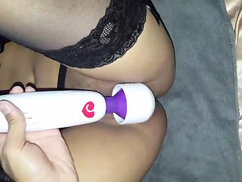 Amateur Indian Wife Using Vibrator Sex Toys